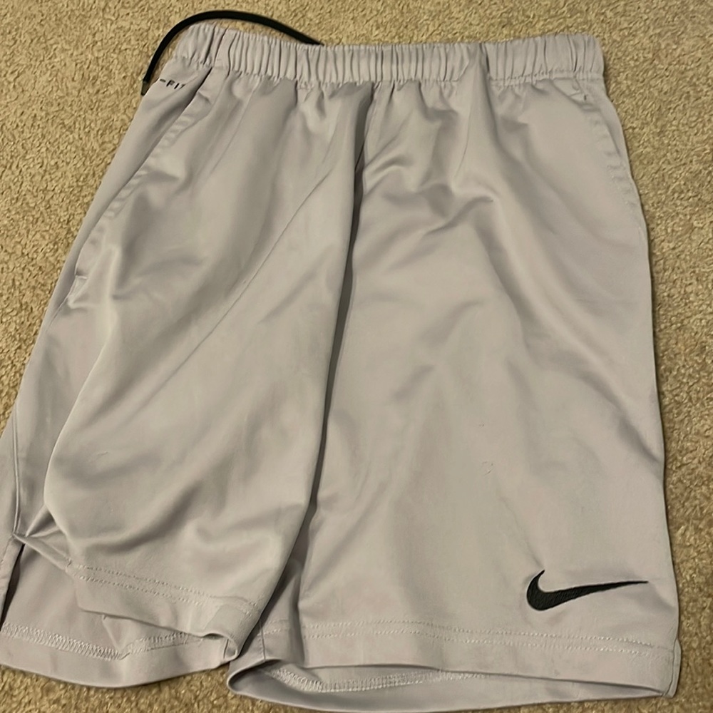 Mens gray nike shorts